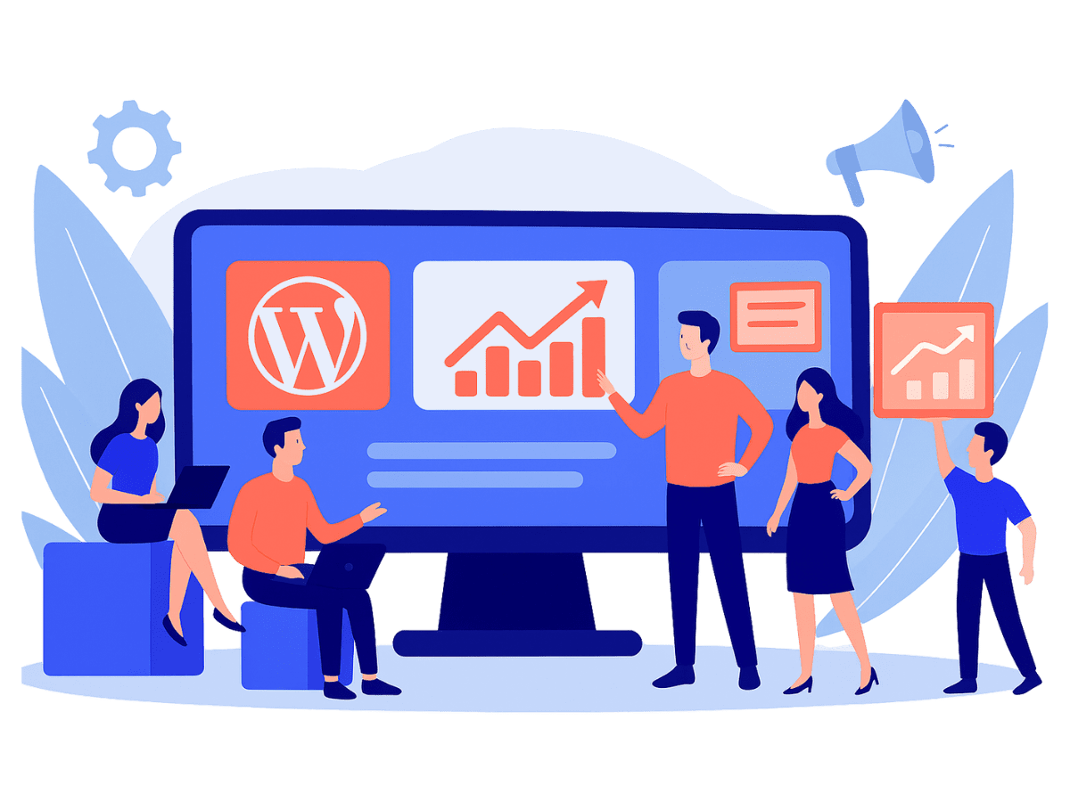 WordPress custom landing pages development